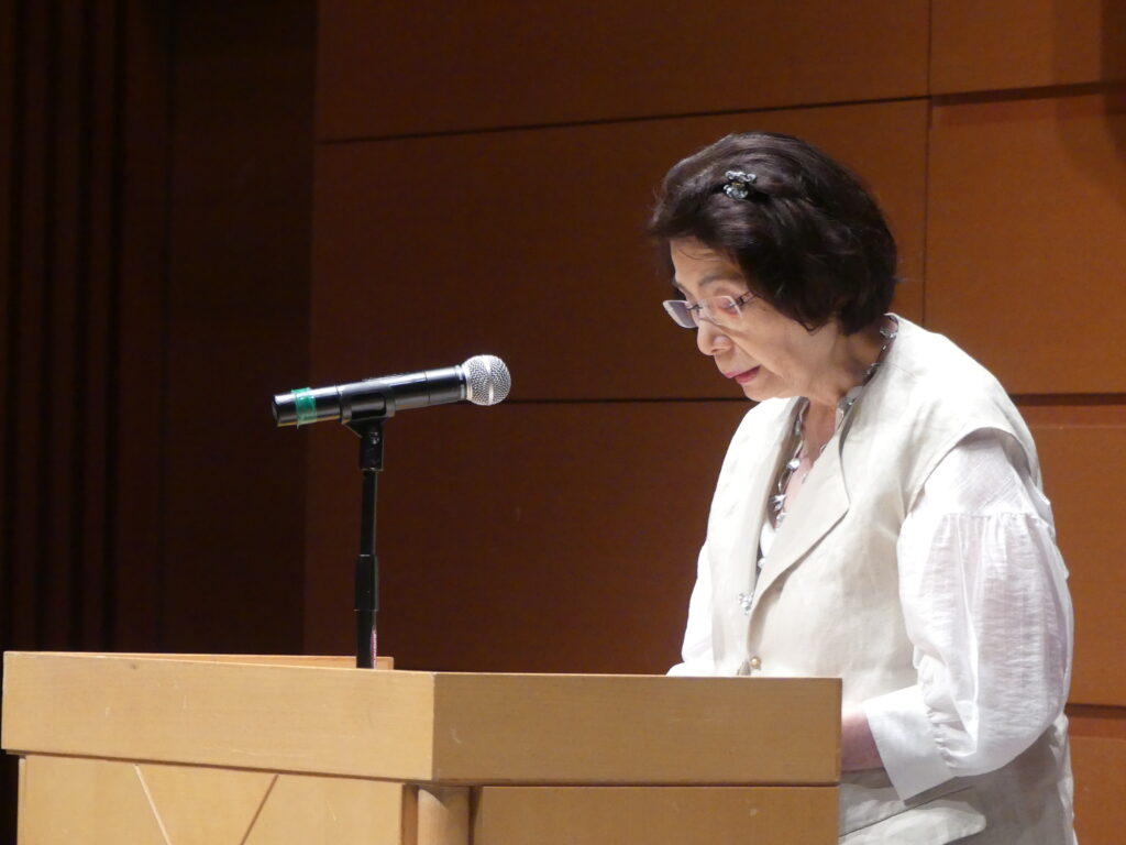 発表者の様子